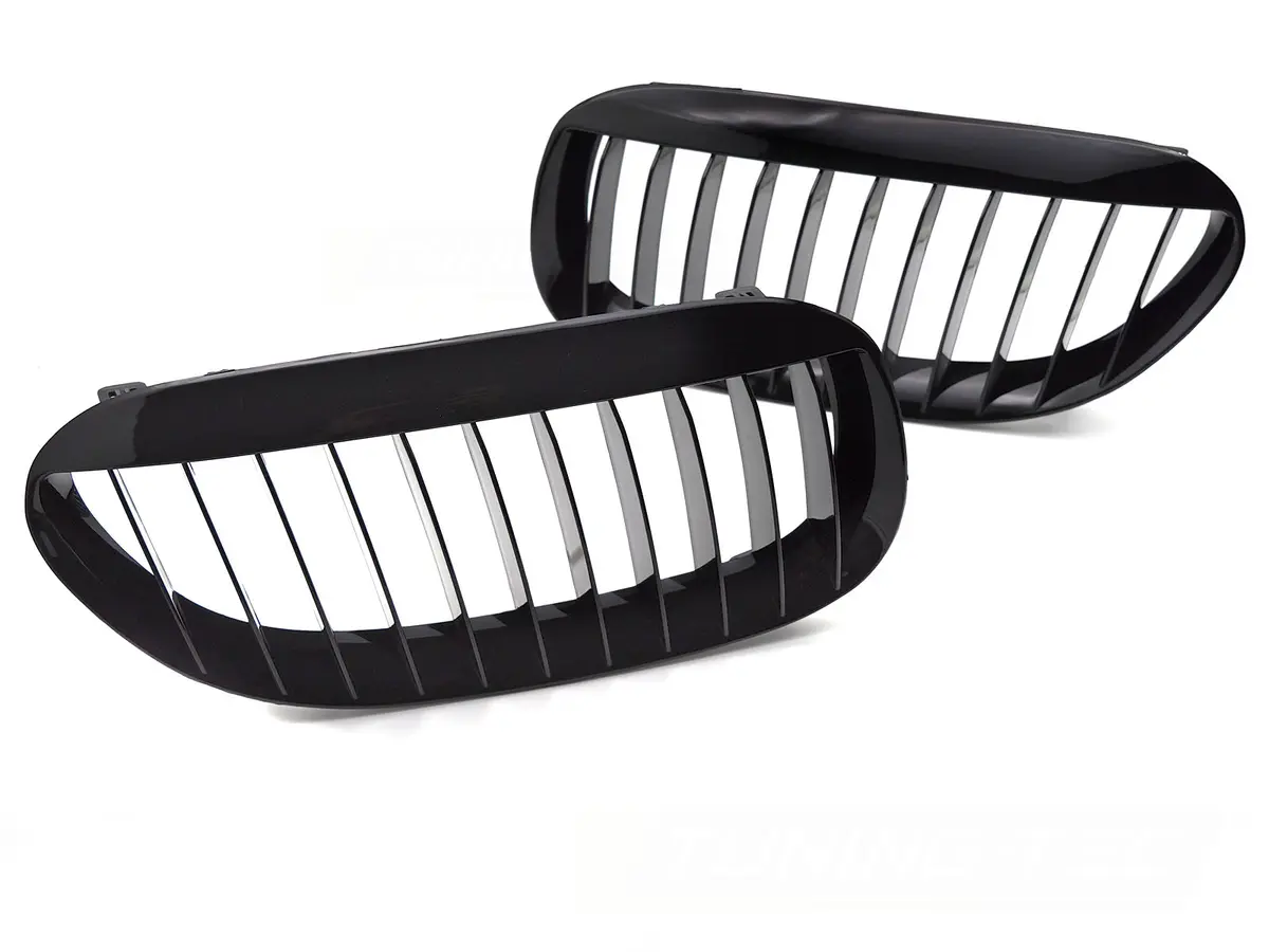 Front Grille BMW E63 02-10 / E64 04-10 Glossy Black