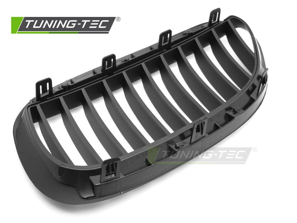 Front Grille BMW E63 02-10 / E64 04-10 Matt Black – náhľad 4