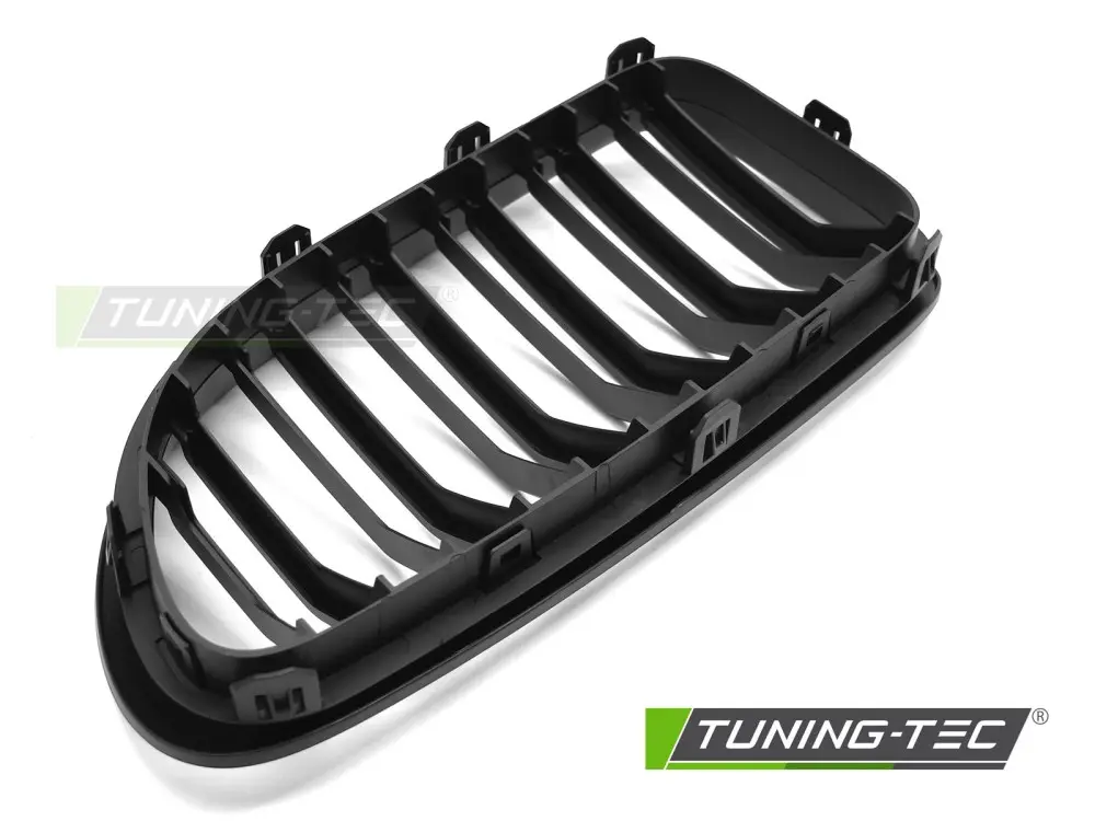 Front Grille BMW 6 Series F12 / F13 11-18 Sport Double Bar Matt Black – náhľad 5