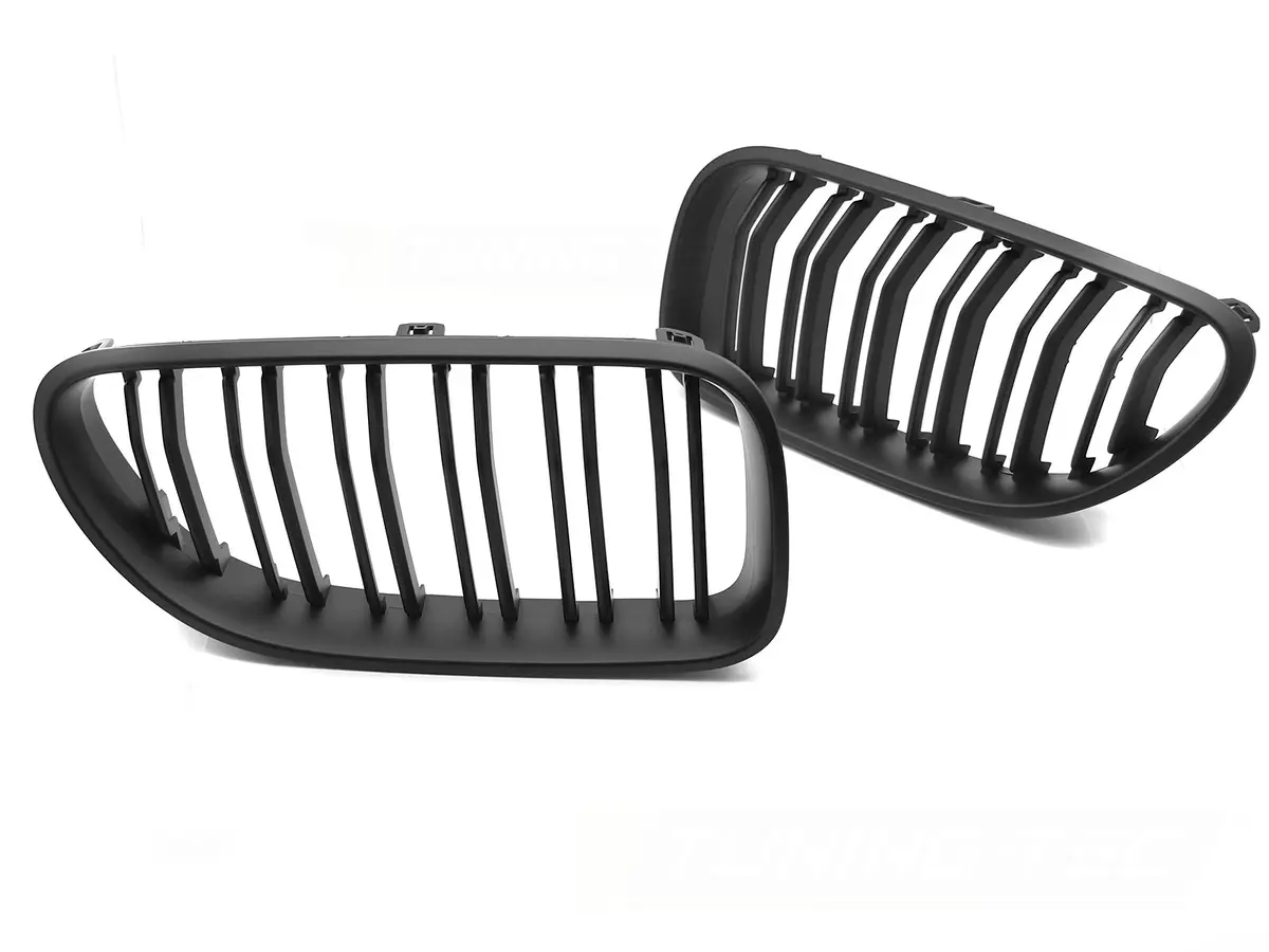 Front Grille BMW 6 Series F12 / F13 11-18 Sport Double Bar Matt Black