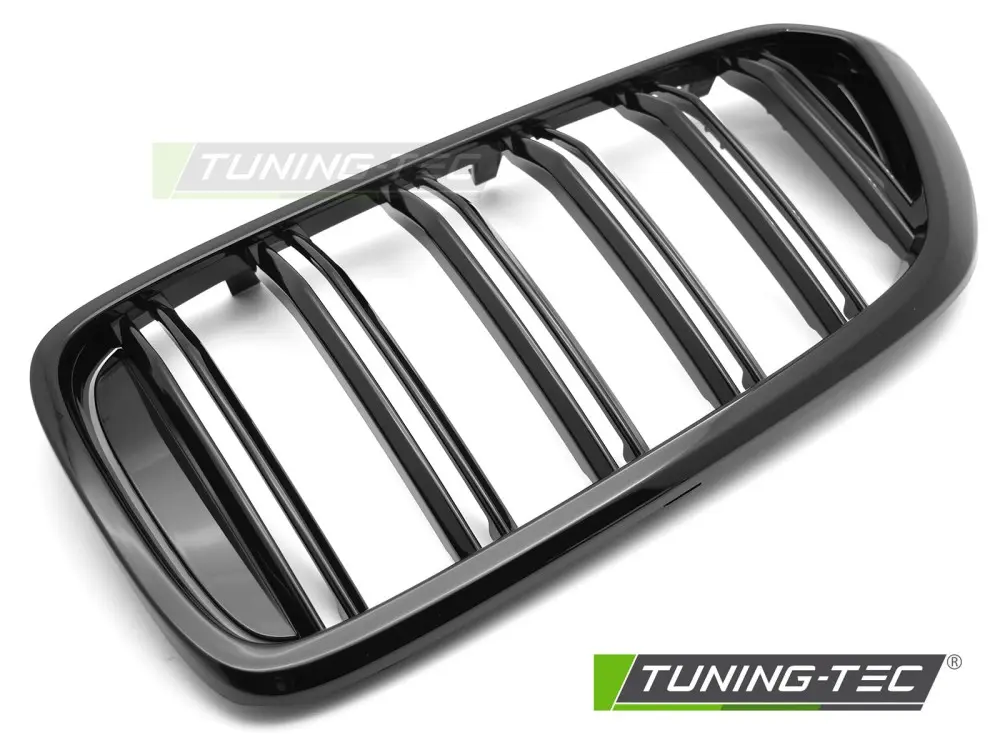 Front Grille BMW G32 17-20 Sport Glossy Black Double Bar – náhľad 3