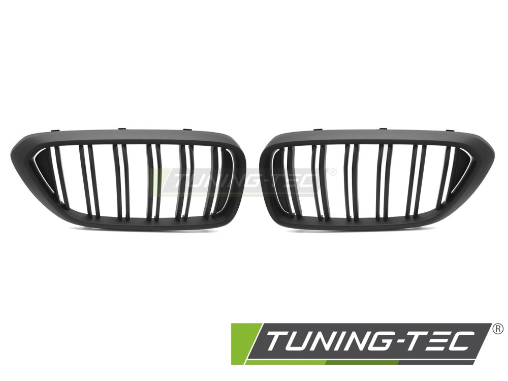 Front Grille BMW G32 17-20 Sport Matt Black Double Bar – náhľad 2