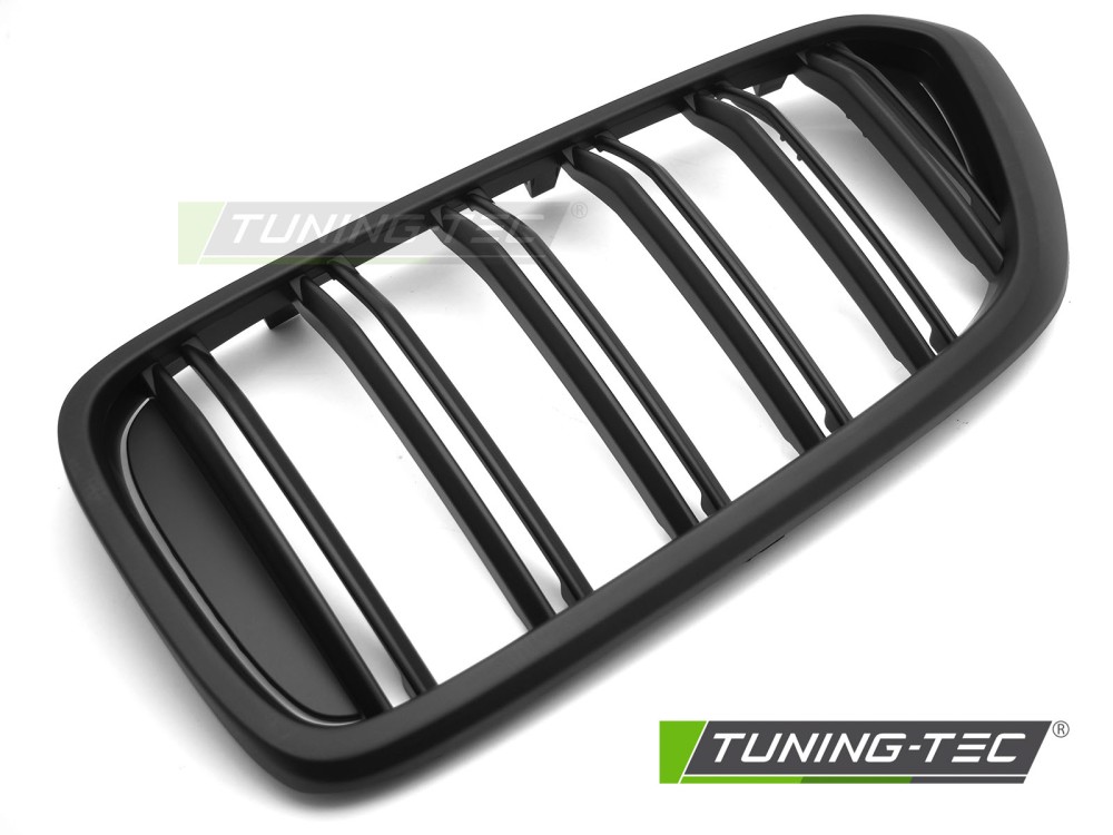 Front Grille BMW G32 17-20 Sport Matt Black Double Bar – náhľad 3