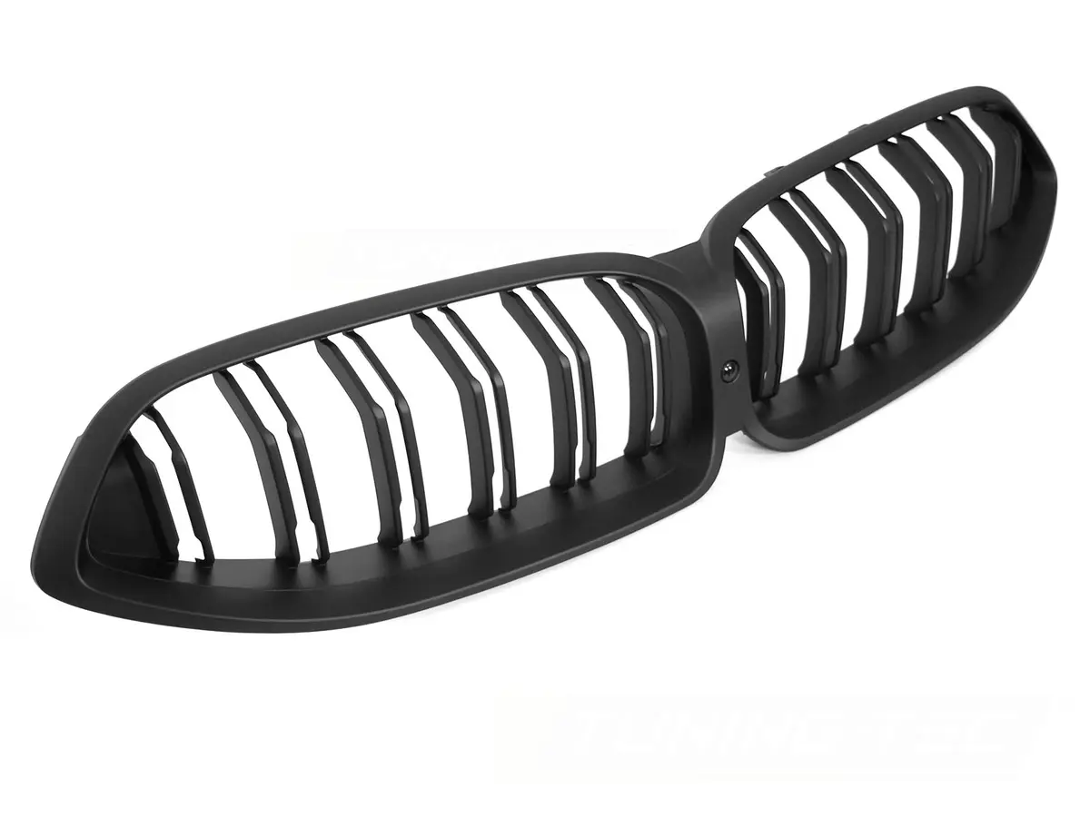 Front Grille BMW 8 Series G14 / G15 18-22 Double Bar Matt Black