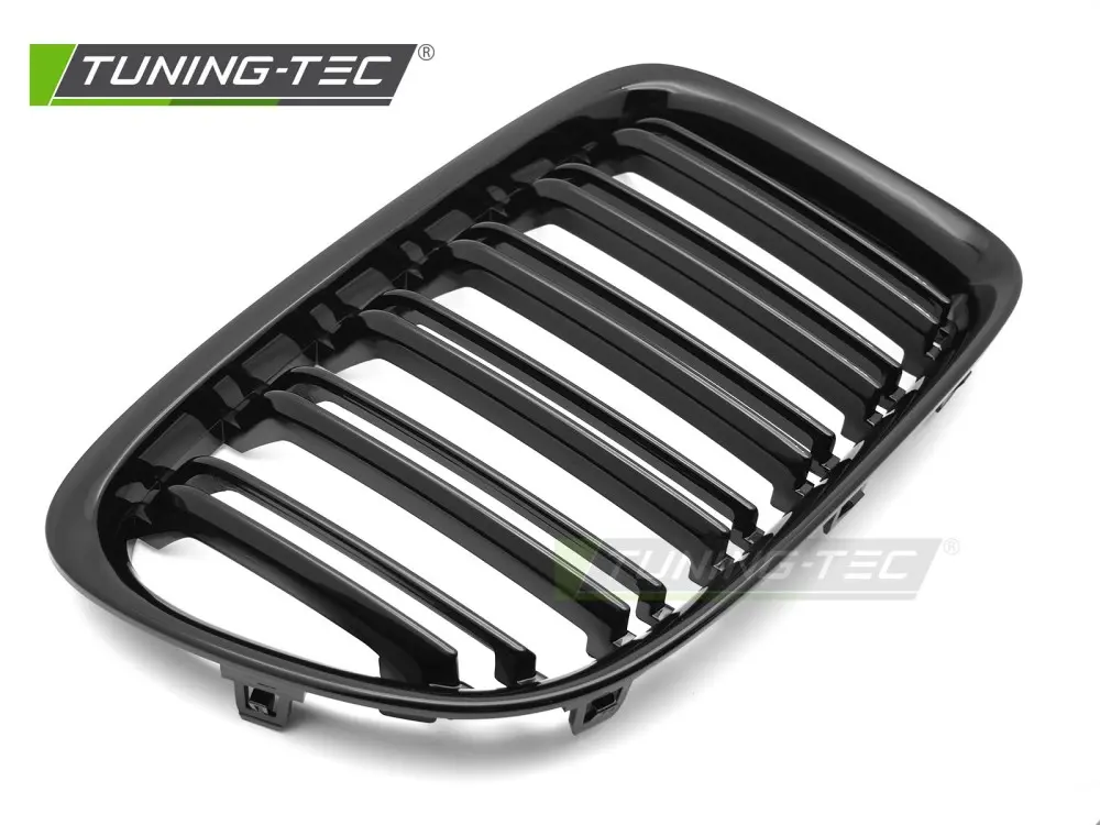 Front Grille BMW X1 E84 09-14 Sport Glossy Black Double Bar – náhľad 3