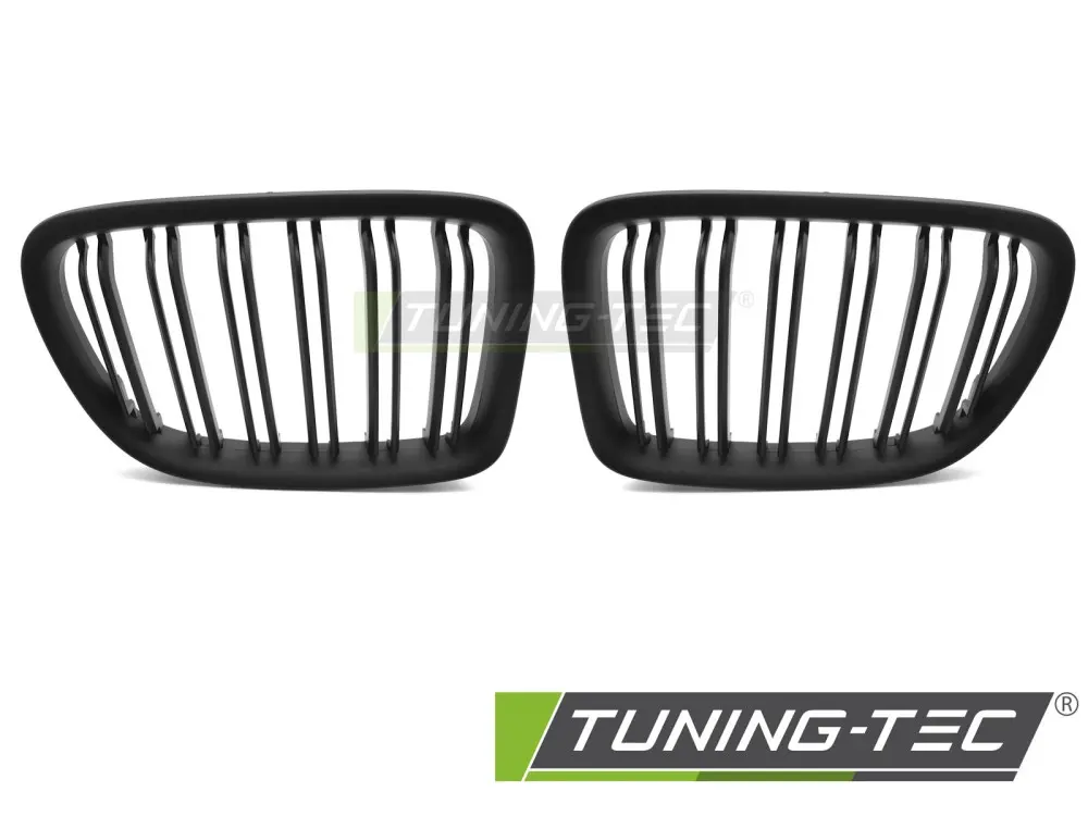 Front Grille BMW X1 E84 09-14 Sport Matt Black Double Bar – náhľad 2