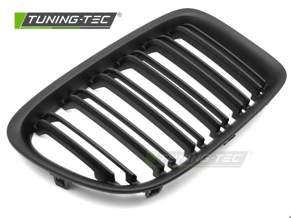Front Grille BMW X1 E84 09-14 Sport Matt Black Double Bar – náhľad 3