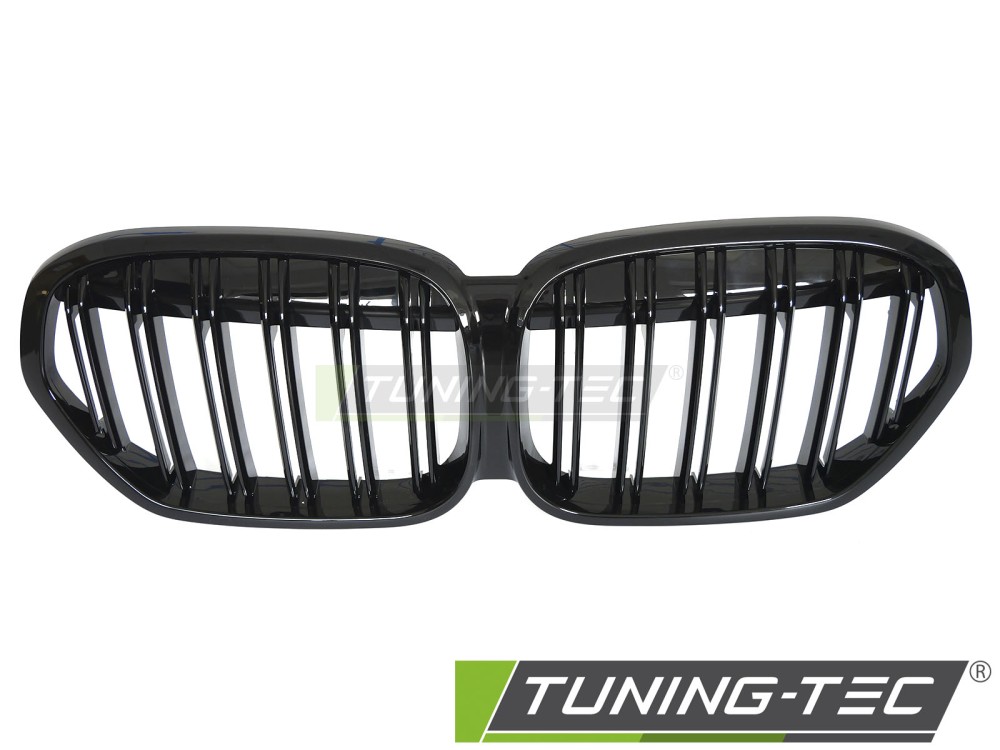 Front Grille BMW X1 F48 LCI 20-22 Sport Glossy Black Double – náhľad 2