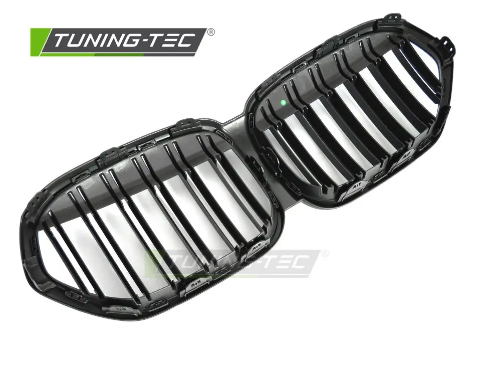 Front Grille BMW X1 F48 LCI 20-22 Sport Double Bar Matt Black – náhľad 4