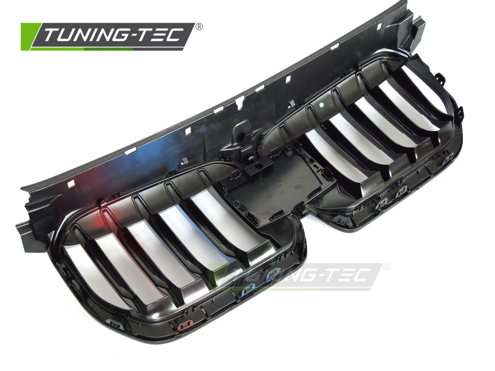 Front Grille BMW X1 U11 22- Glossy Black Tri-Colour – náhľad 4
