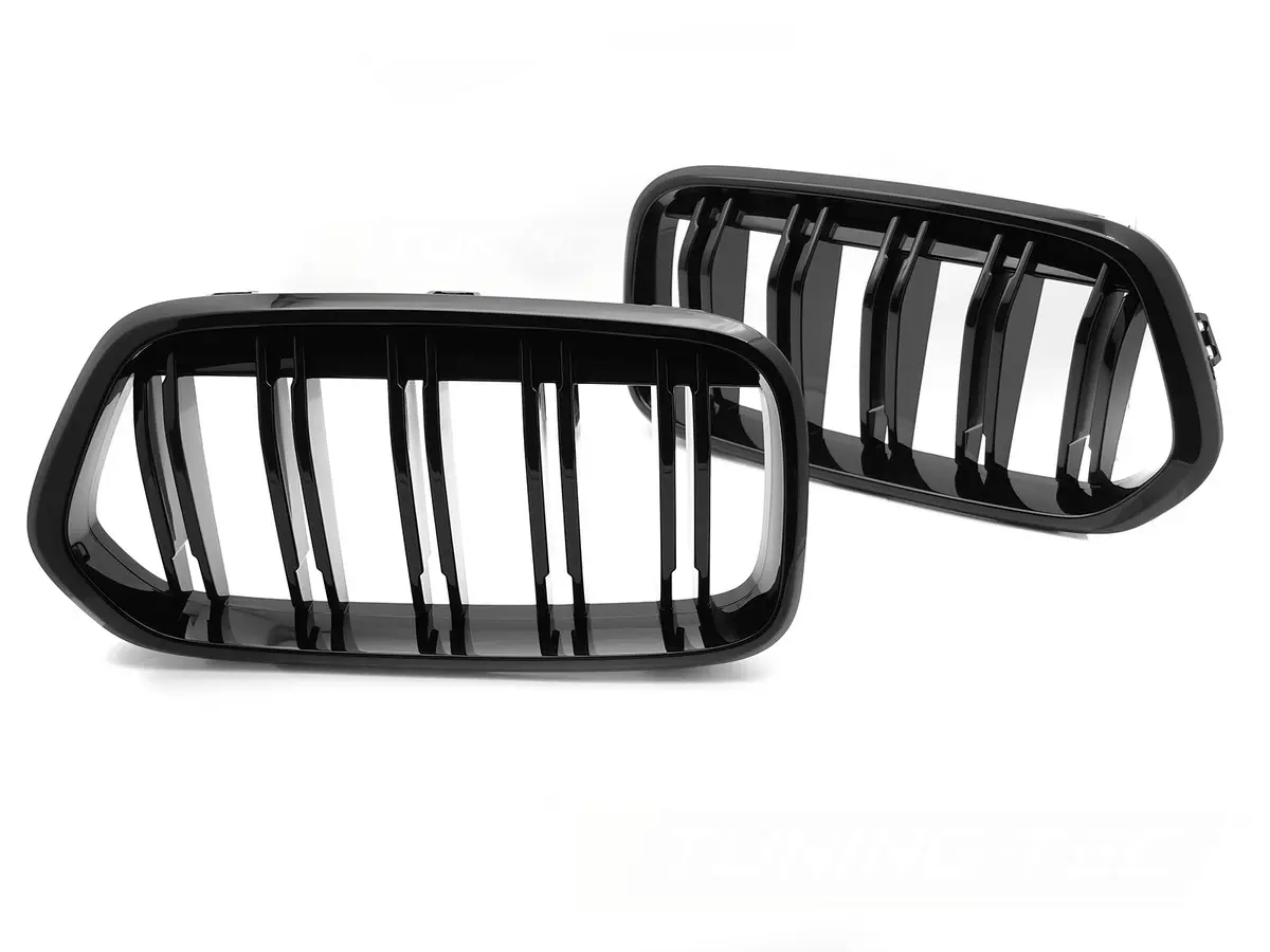 Front Grille BMW X2 F39 18-23 Sport Glossy Black Double Bar