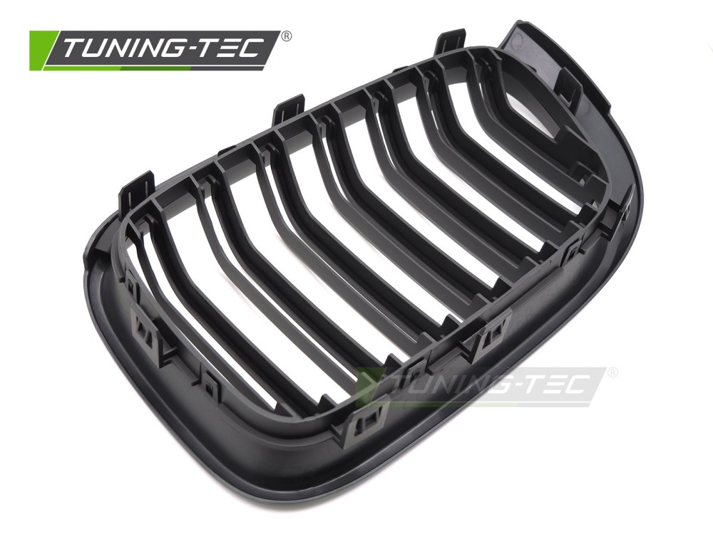 Front Grille BMW X3 F25 LCI / X4 F26 14-18 Sport Double Bar Matt Black – náhľad 4