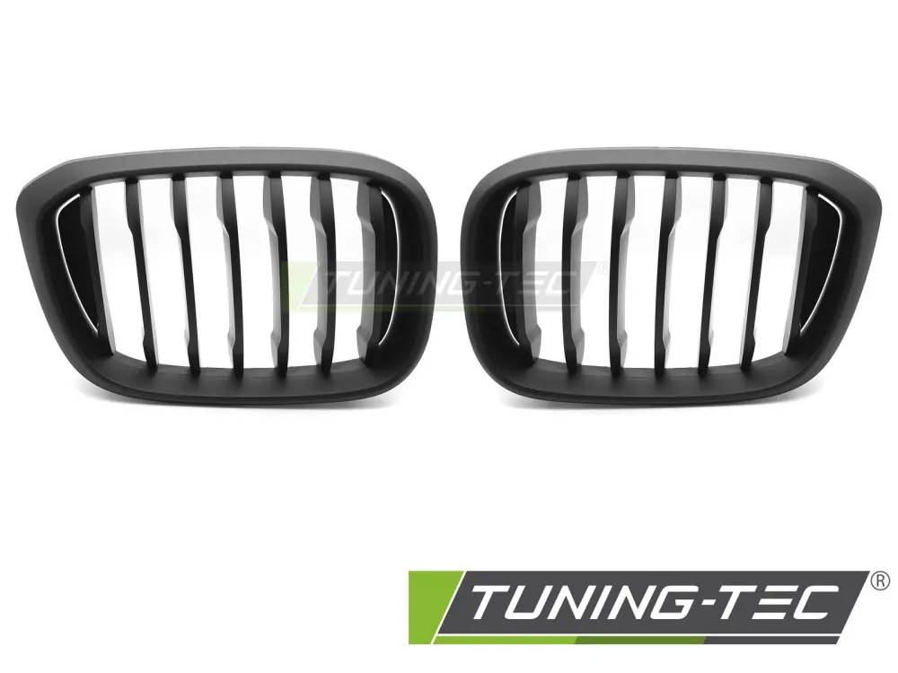 Front Grille BMW X3 G01 17-21 / X4 G02 18-21 Matt Black – náhľad 2