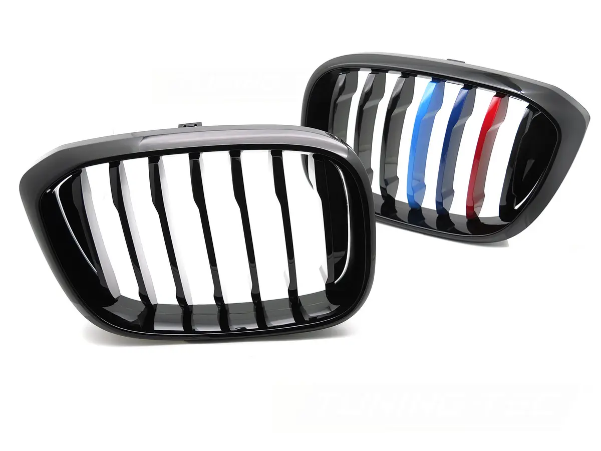Front Grille BMW X3 G01 17-21 / X4 G02 18-21 Black Tri-Colour