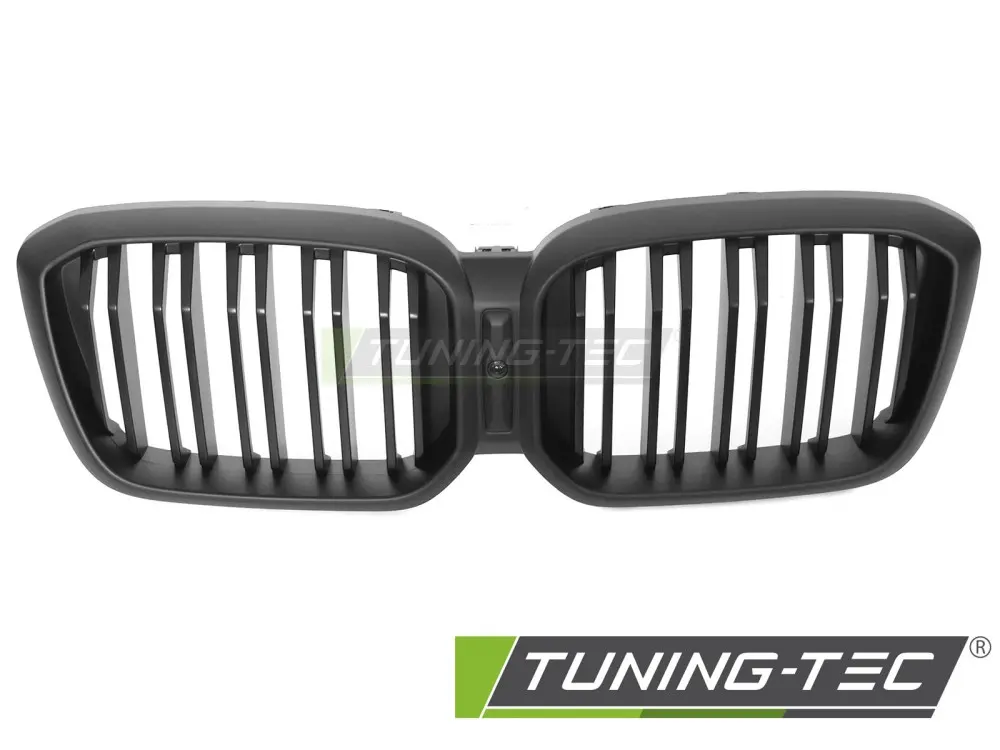 Front Grille BMW X3 G01 LCI / X4 G02 LCI 21-25 Double Bar Matt Black – náhľad 2