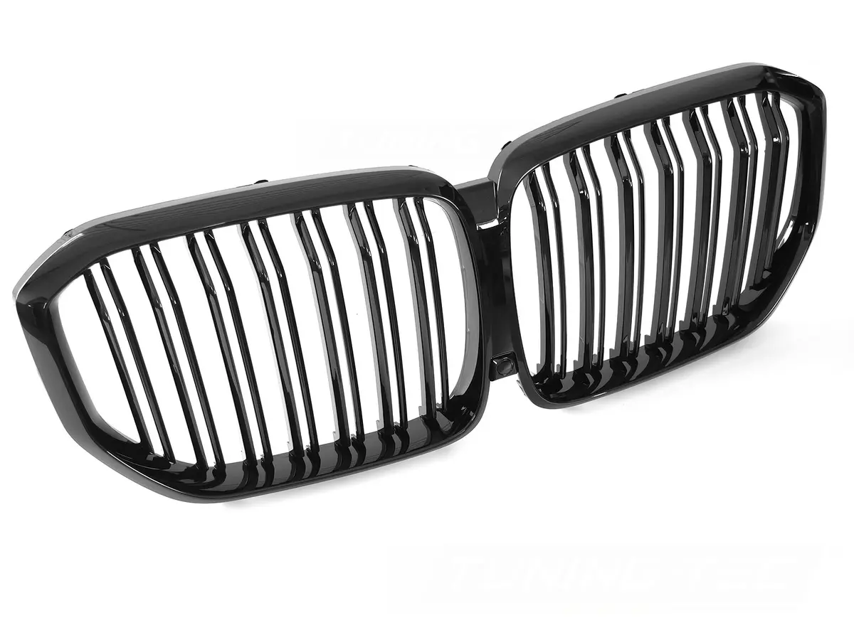 Front Grille BMW X5 G05 19-22 Sport Glossy Black Double Bar