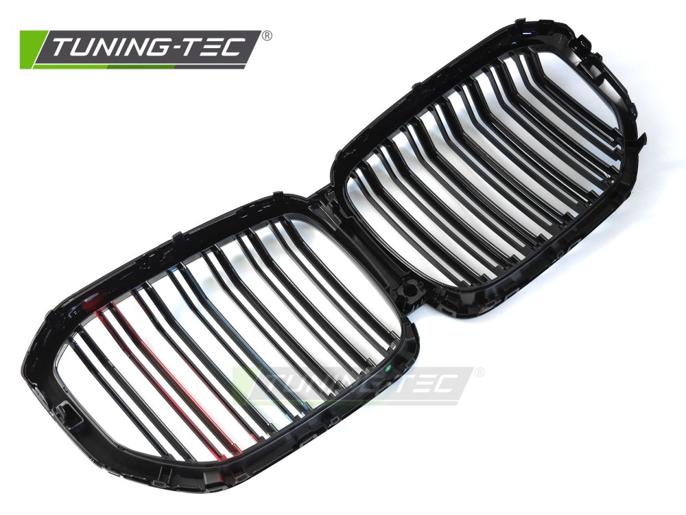 Front Grille BMW X5 G05 19-22 Sport Glossy Black Tri-Colour Double Bar – náhľad 4