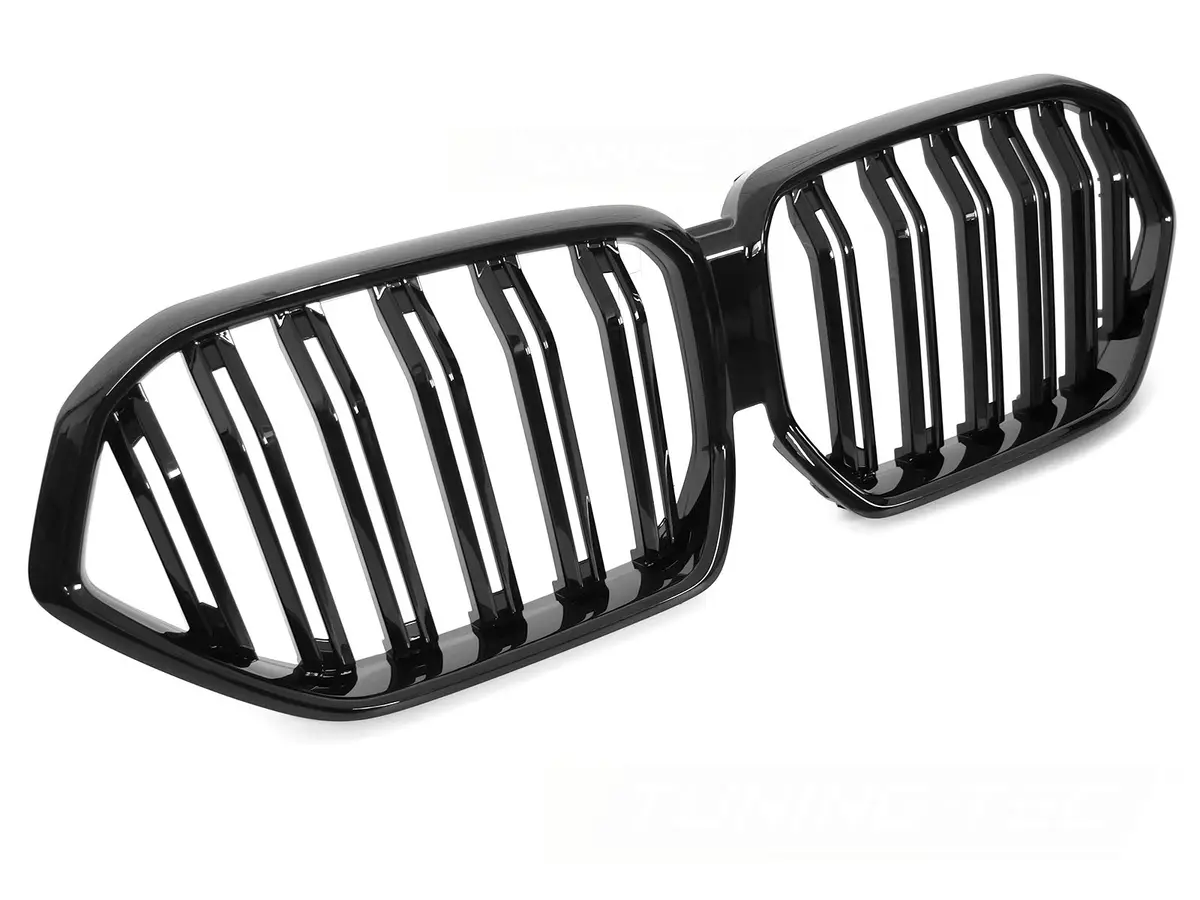 Front Grille BMW X6 G06 19-23 Sport Glossy Black Double Bar