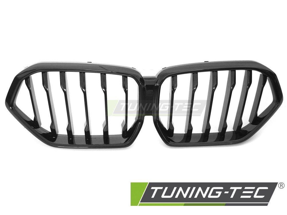 Front Grille BMW X6 G06 19-23 Glossy Black – náhľad 2