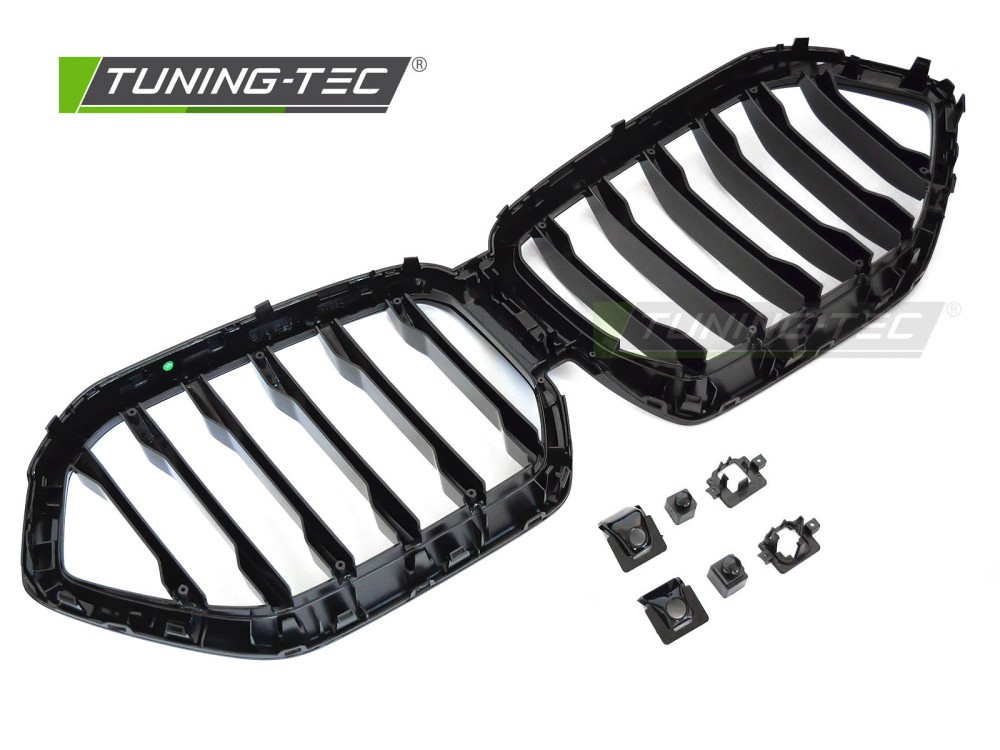 Front Grille BMW X6 G06 19-23 Glossy Black – náhľad 4