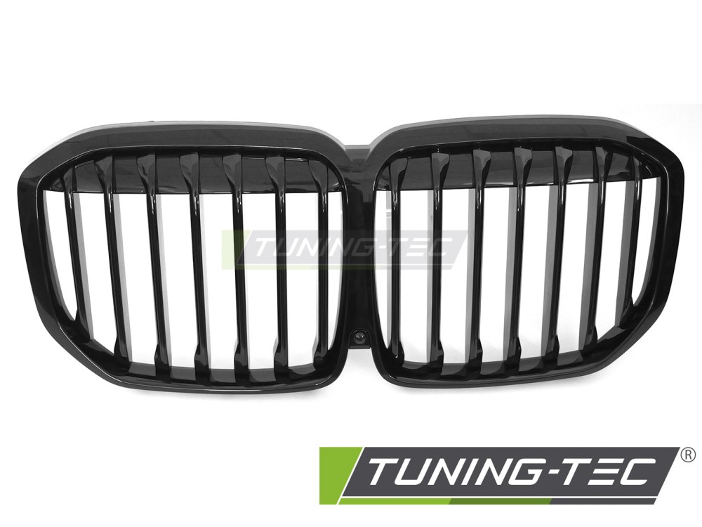 Front Grille BMW X7 G07 18-22 Glossy Black – náhľad 2