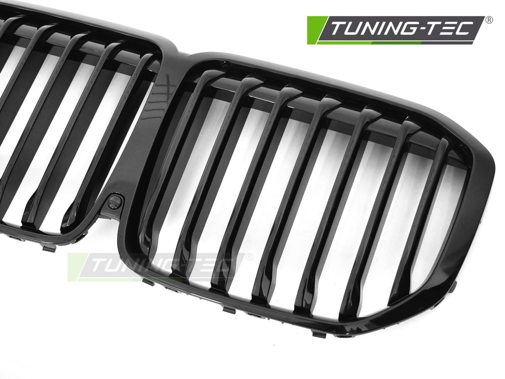 Front Grille BMW X7 G07 18-22 Glossy Black – náhľad 3