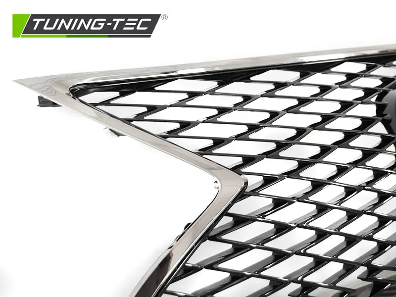 Front Grille Lexus RX IV 19-22 Sport Chrome-Black PDC with Front Camera – náhľad 3