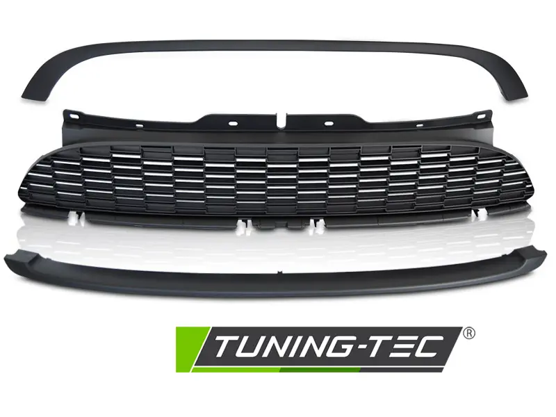Front Grille Mini Cooper R56/R57/R55 06-09 JCW Style Matt Black – náhľad 2