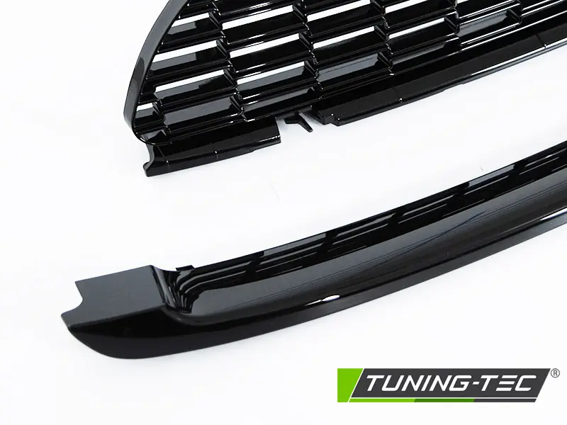 Front Grille Mini Cooper R56/R57/R55 06-09 JCW Style Glossy Black – náhľad 3