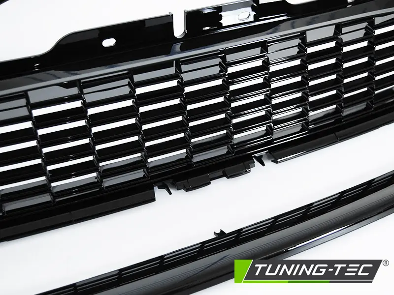 Front Grille Mini Cooper R56/R57/R55 06-09 JCW Style Glossy Black – náhľad 4