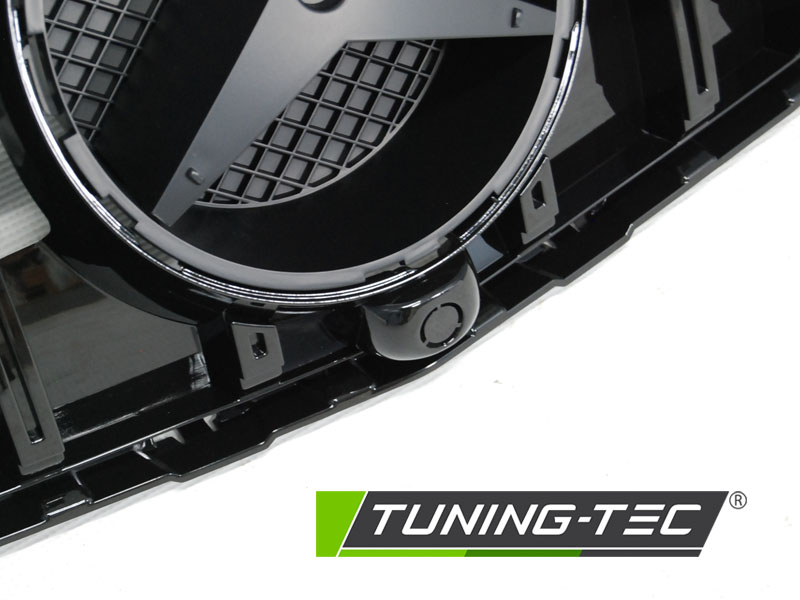 Front Grille Mercedes GLC W253 15-18 Sport Glossy Black GT-R Look – náhľad 4