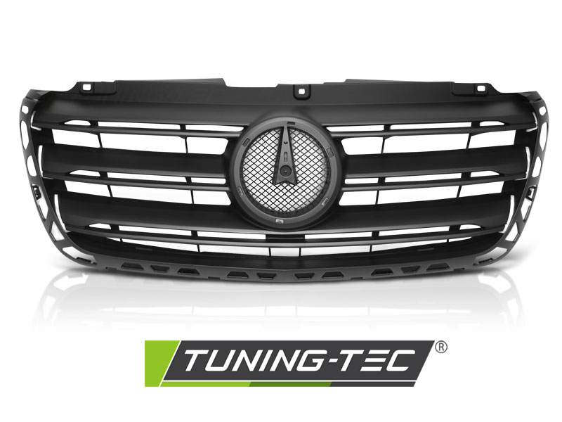 Front Grille Mercedes Sprinter W907 18- Sport Matt Black – náhľad 2