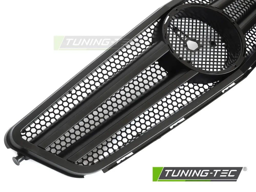Front Grille Mercedes C-Class W204 / S204 07-14 CL Style Matt Black – náhľad 3