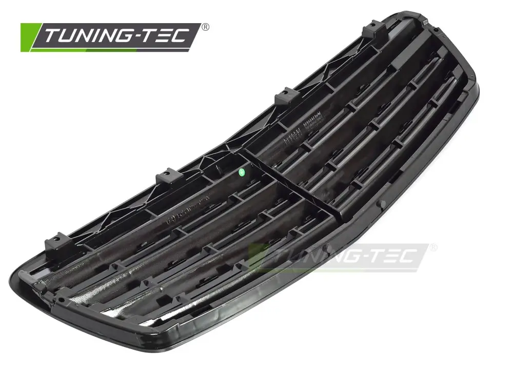 Front Grille Mercedes E-Class W211 / S211 02-06 Glossy Black – náhľad 4