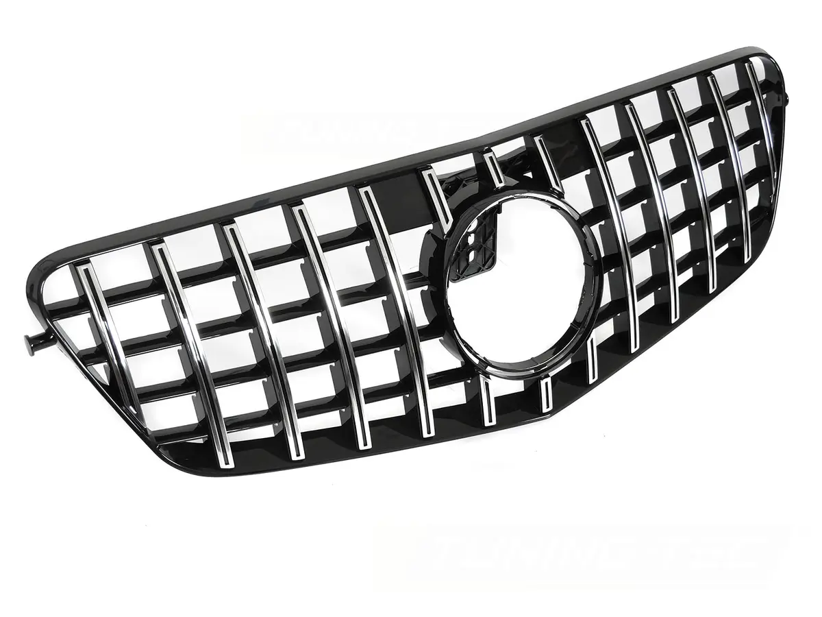 Front Grille Mercedes E-Class W212 / S212 09-13 GT Style Black Chrome
