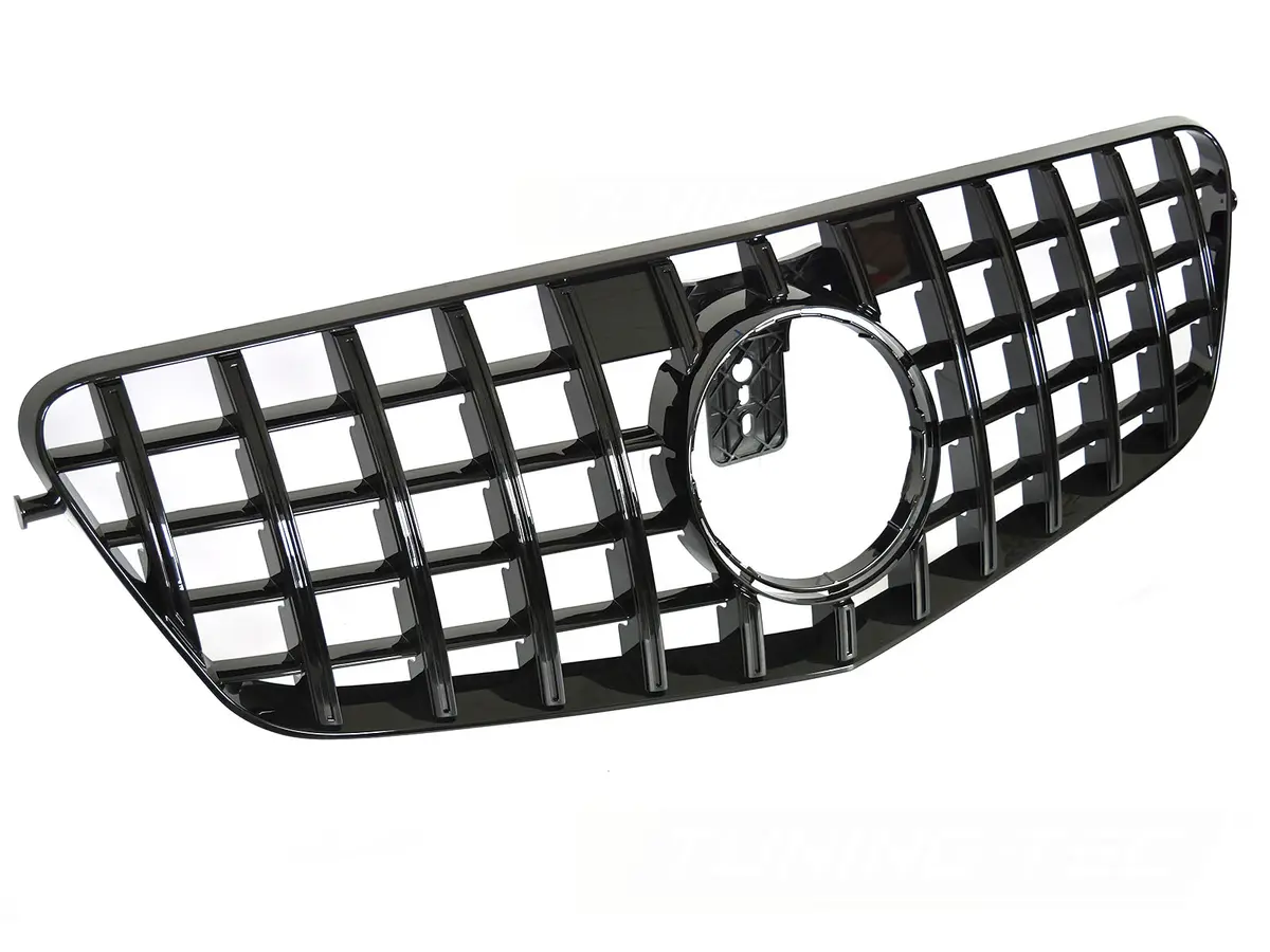 Front Grille Mercedes E-Class W212 / S212 09-13 GT Style Glossy Black