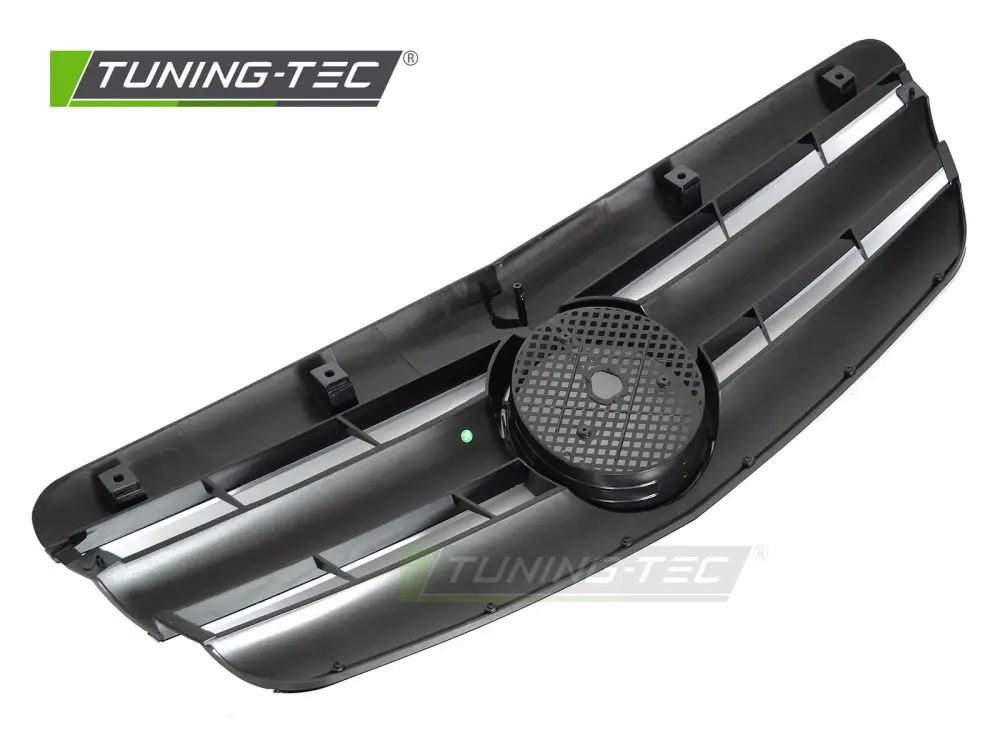 Front Grille Mercedes S-Class W221 05-09 GT Style Black Chrome – náhľad 4