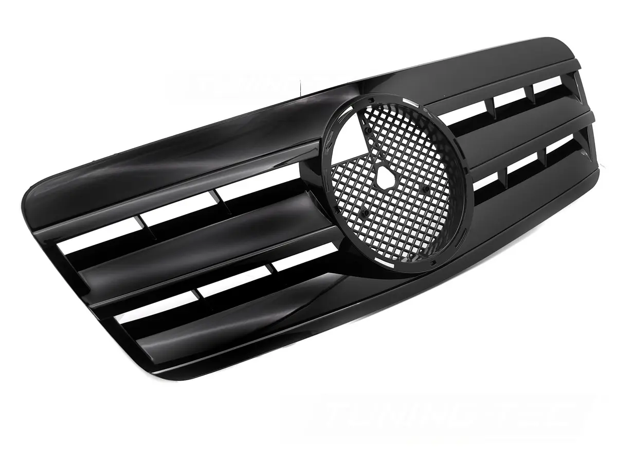 Front Grille Mercedes CLK W208 96-02 CL Style Glossy Black