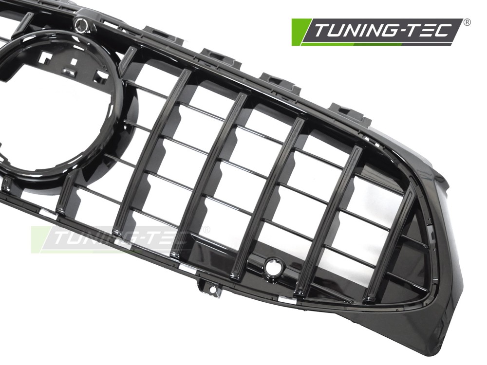 Front Grille Mercedes CLA W118 19-23 GT Style Glossy Black – náhľad 3