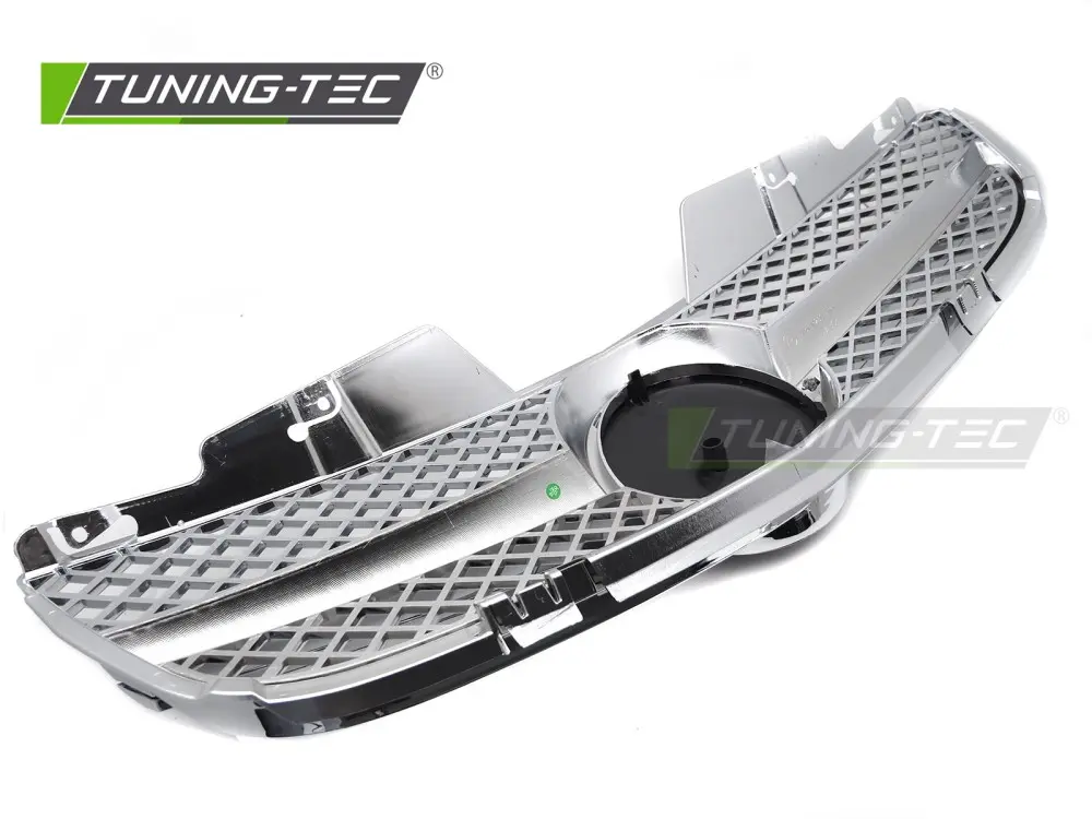 Front Grille Mercedes SL R230 06-08 Sport Chrome – náhľad 4