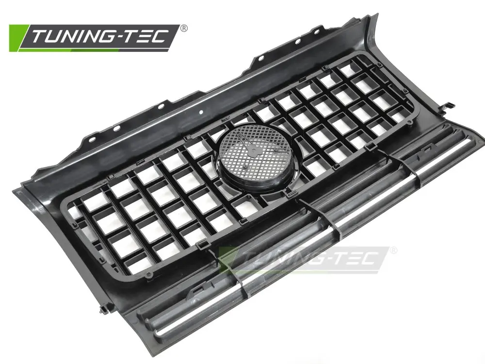 Front Grille Mercedes G-Class W463 90-12 Sport W464 Look Chrome Black – náhľad 4