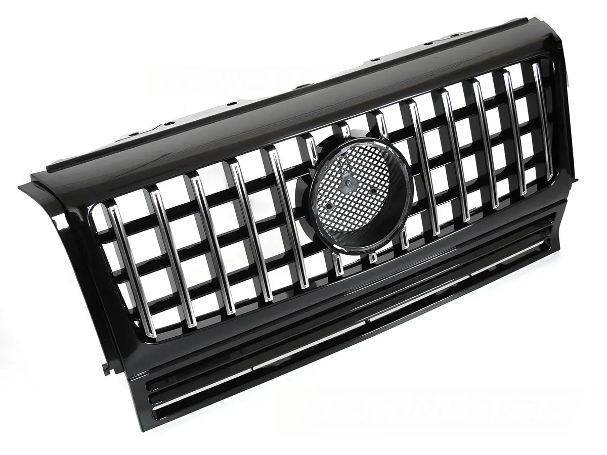 Front Grille Mercedes G-Class W463 90-12 Sport W464 Look Chrome Black