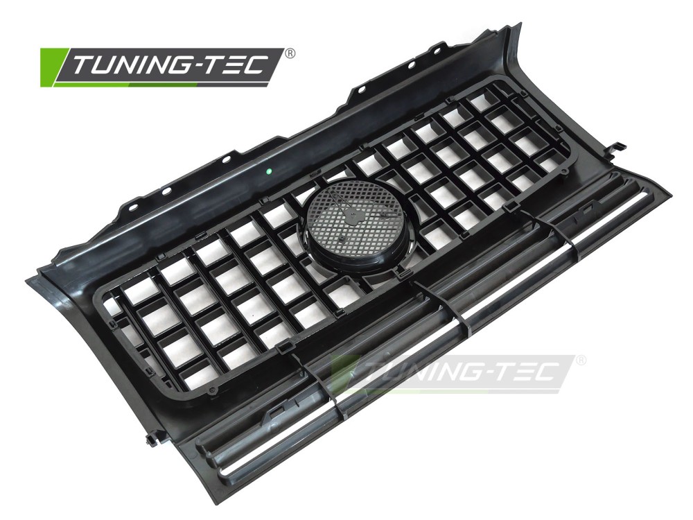 Front Grille Mercedes G-Class W463 90-12 Sport W464 Look Glossy Black – náhľad 4