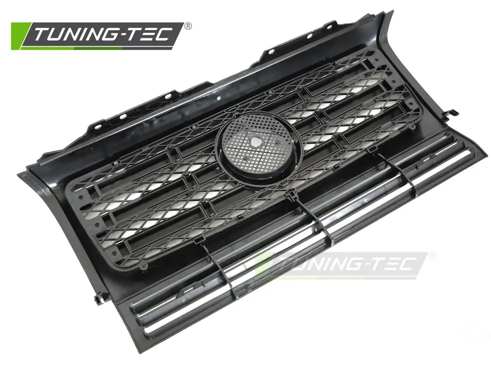 Front Grille Mercedes G-Class W463 90-12 Sport CL Style Glossy Black – náhľad 4