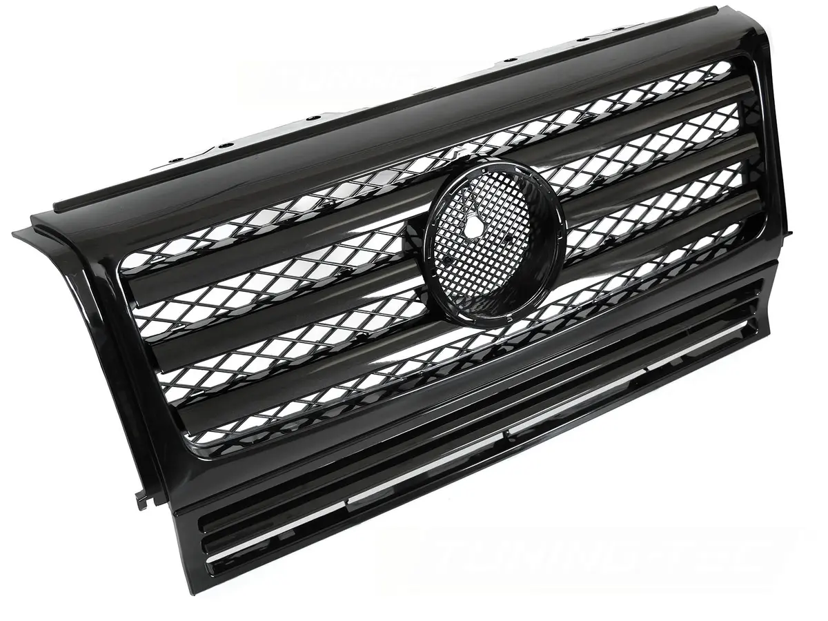 Front Grille Mercedes G-Class W463 90-12 Sport CL Style Glossy Black