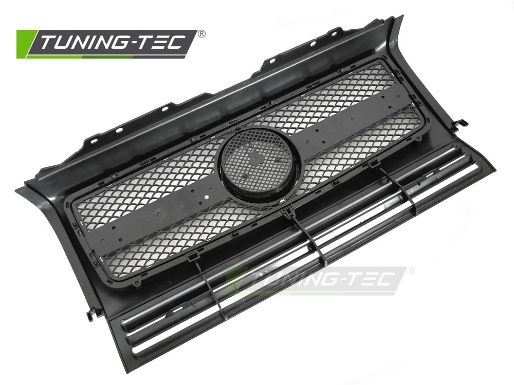 Front Grille Mercedes G-Class W463 90-12 SL Style Black Chrome – náhľad 4