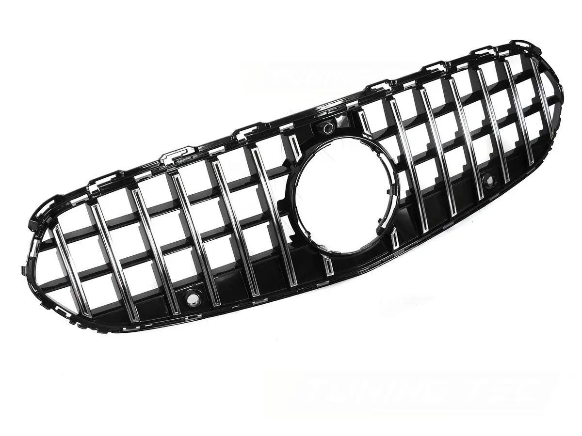 Front Grille Mercedes C-Class W206 / S206 21- GT Style Chrome Black