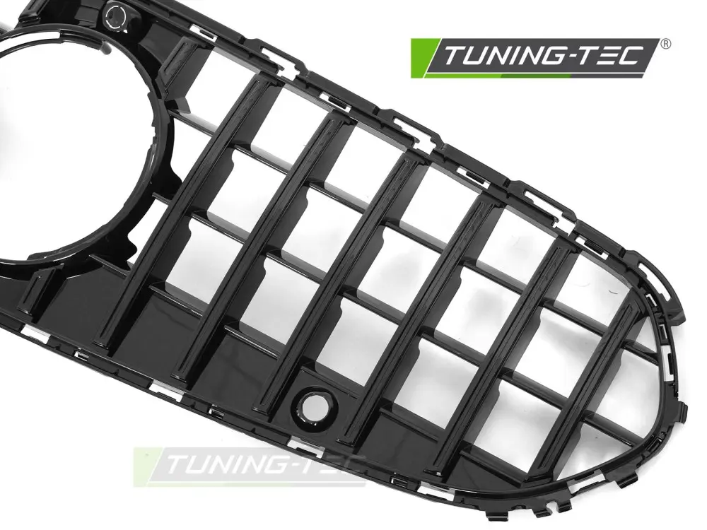Front Grille Mercedes C-Class W206 / S206 21- GT Style Glossy Black – náhľad 3