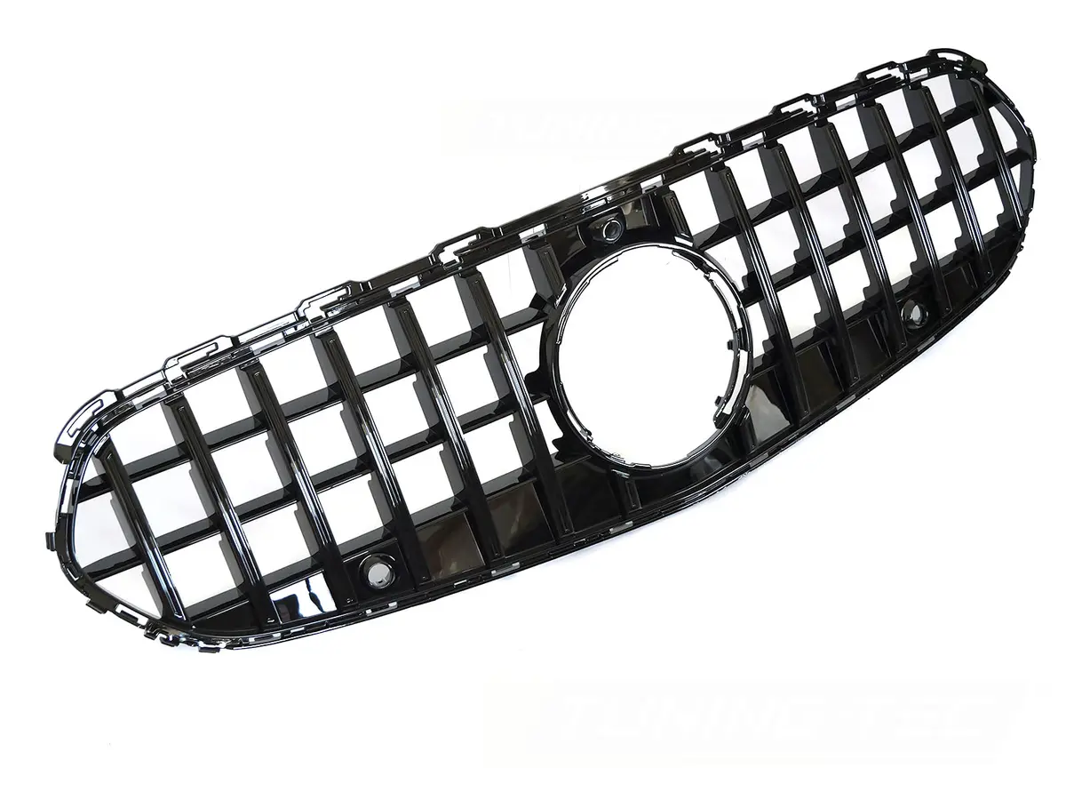Front Grille Mercedes C-Class W206 / S206 21- GT Style Glossy Black