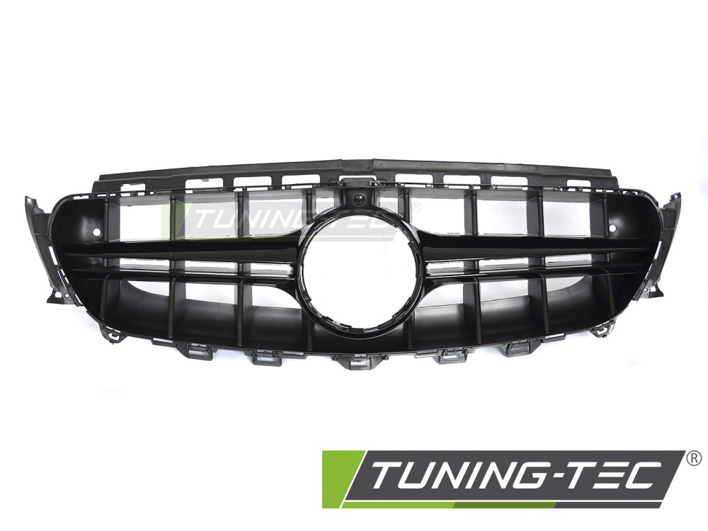 Front Grille Mercedes E-Class W213 / S213 16-19 Glossy Black – náhľad 2